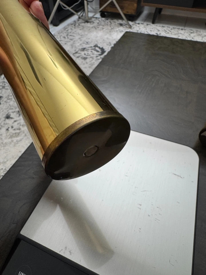 Emperor authentic Grandfather Clock Weights, 1970's set of 3 (4.6, 4.5, 6.10 lb) - Image 4 of 4