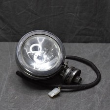 Round Chrome Halogen Headlight Assembly 3-pin Plug Universal Motorcycleatv