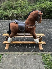 Retro Vintage style Handmade Rocking Horse - MJ Mark 