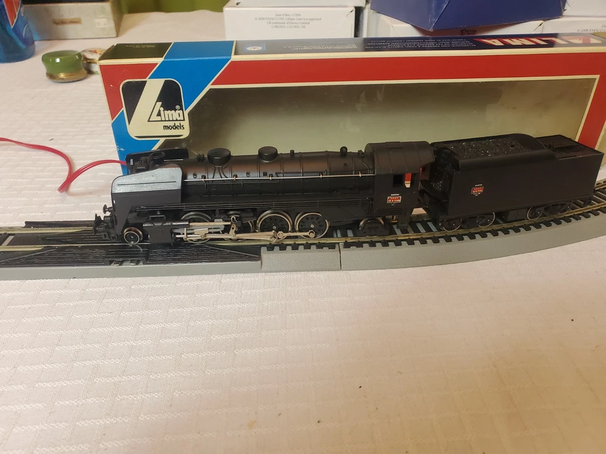 DV12317 LIMA Ho 1/87 1:87 LOCOMOTIVE VAPEUR ALCO 1930 + TENDER REF