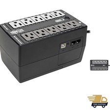 Eaton 550VA UPS System: 10 Outlets, Compact Design, 3- Insurance