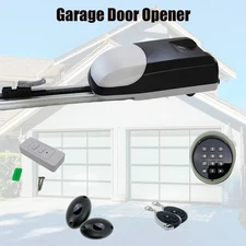 750LB 3/4HP Electric Garage Door Opener Wifi Chain Drive w/2 Remote Controls Kit