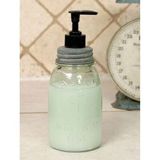 Mason Jar Soap Dispenser Glass Home Bathroom Decorative Accessories Collectible