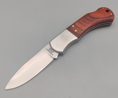 Herbertz Lockback Folder Taschenmesser 420 Stahl Pakkaholz Griff
