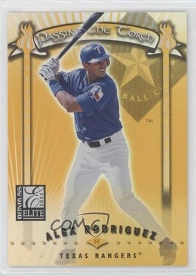 2001 Donruss Elite Passing the Torch 13/1000 Alex Rodriguez #PT-8 10pr