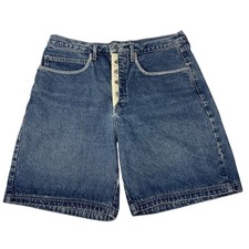 Vintage Guess Jeans Georges Marciano Denim Shorts Button Fly Made in USA Size 4