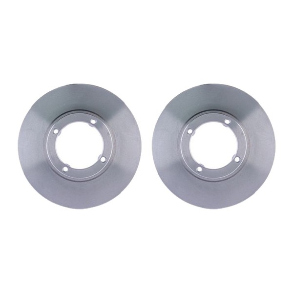 2 Bremsscheiben Voll Ø 86,1 Mm 12,5 Mm Hella Passend FüR U.A. Chevrolet Matiz-image