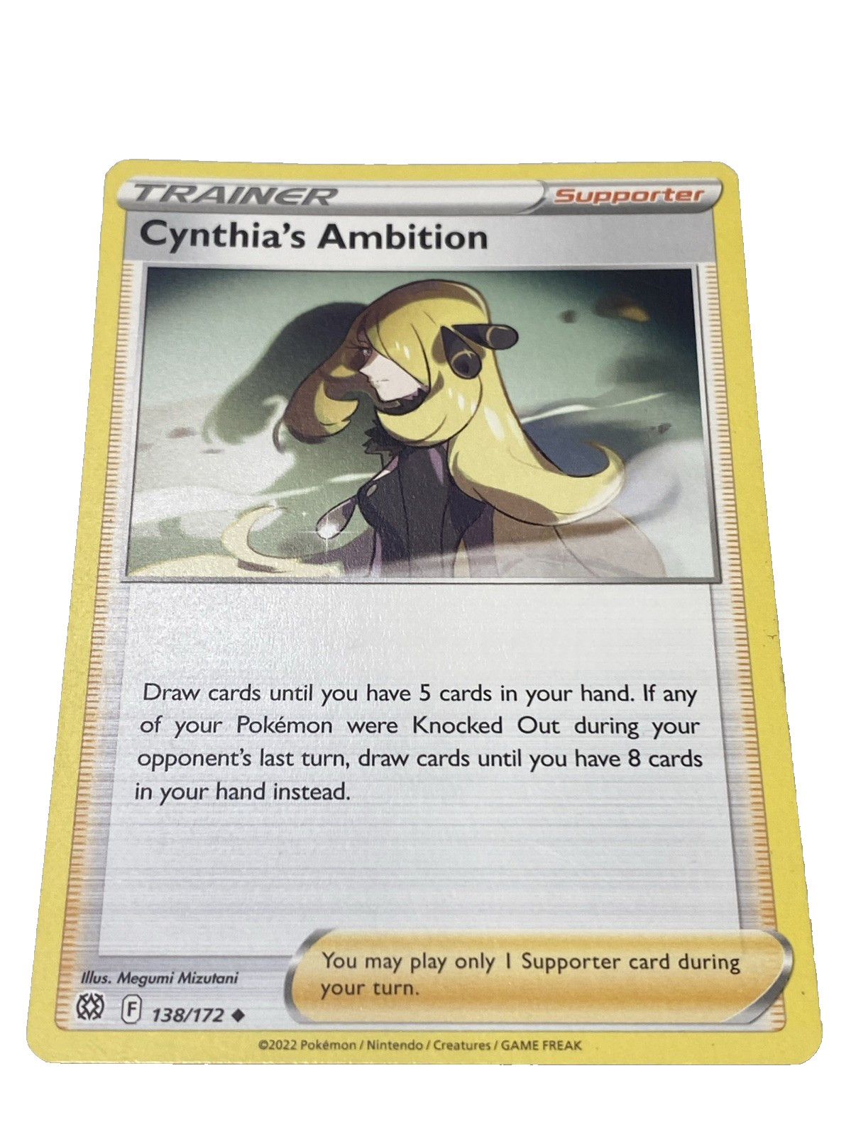 Cynthia's Ambition - 138/172 - Brilliant Stars - Pokemon - NM