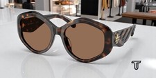 TORY BURCH TY7217U 196473 Dark Tortoise Brown 55 mm Women's Sunglasses