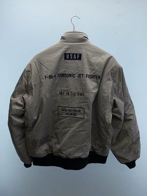 AVIREX Jacket gray XL Used | eBay AVIREX F-86-A SUBSONIC JET