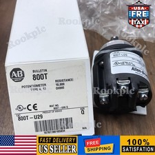 AB 800T-U29 Potentiometer Unit 10 Kilohms Resistive Element NEW US Free Tax
