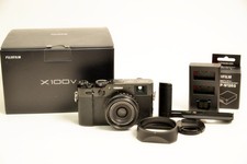 Fuji X 100V  2 batteries  handle and lens hood