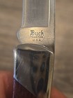 Vintage Buck Knife Custom Script Marking  — photo 2