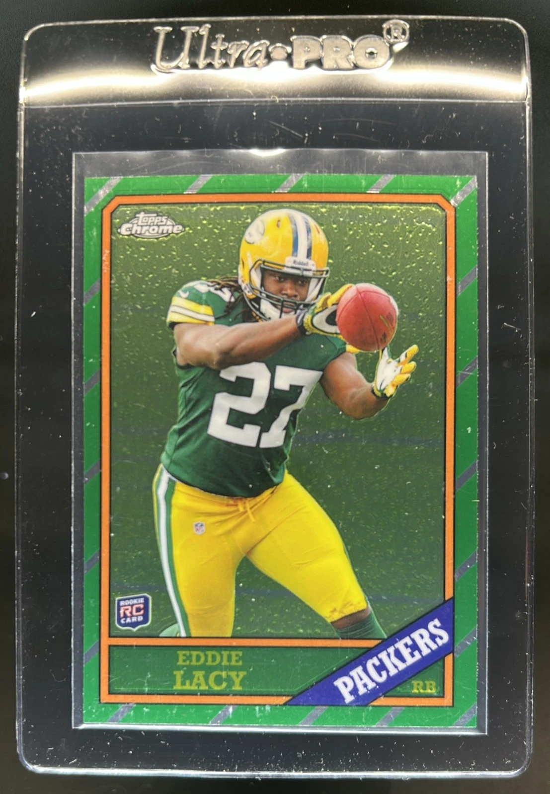 Eddie Lacy trading card