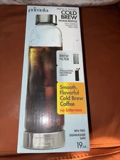 Primula PCGBK-1220 19 oz Clear Cold Brew Travel Coffee Maker