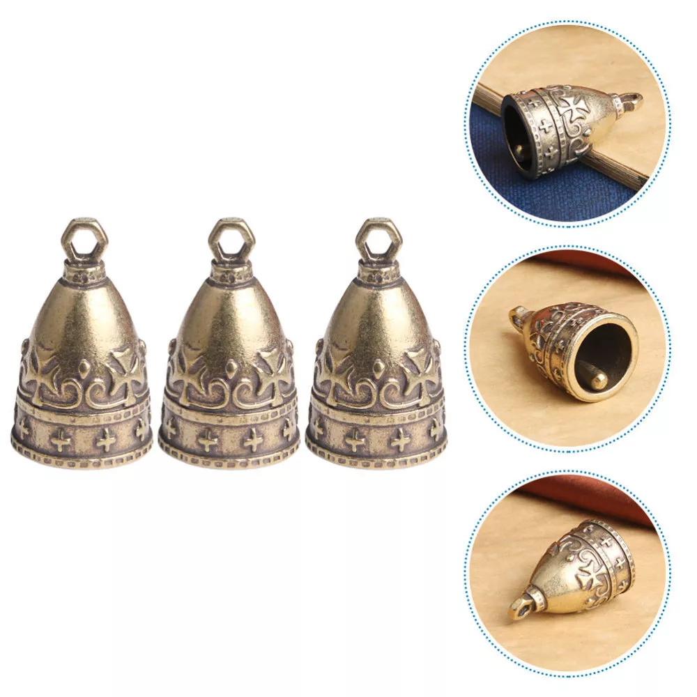 3PCS Small Bell Craft Bells Bell Charms For Jewelry Making Tiny Bells For  Crafts