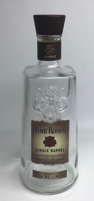 Empty FOUR ROSES Small Batch single barrel Bourbon Whisky 750ml bottle