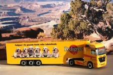 Herpa MB Actros LH '02 Kühlkoffersattelzug "Rigterink Pedigree" - Neu in OVP