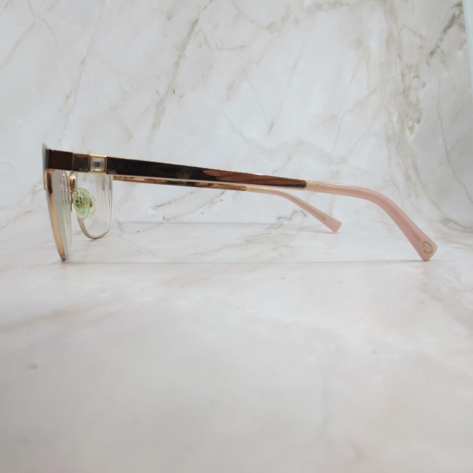 Marco de gafas Oscar De La Renta OSL473-210 marrón medio borde para mujer 54-16-140 Foto 3 de 4