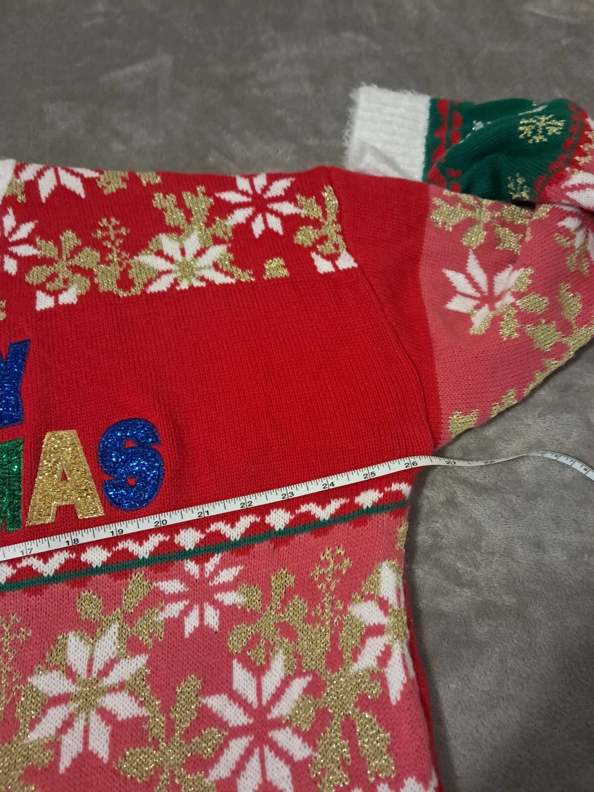 Holiday Time Women's Christmas Ugly Sweater Size Plus 1X.