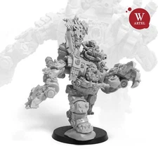 Iron Boss by Artel W Miniatures - 3rd Party Ork Warboss in Mega Armor
