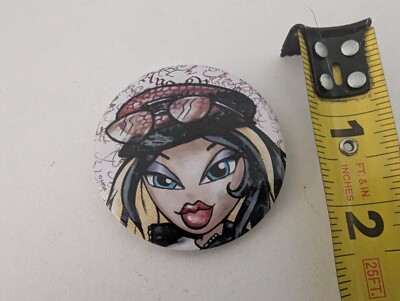Vintage Pin Pinback Button Brats Action Figure Dolls Play Dolls