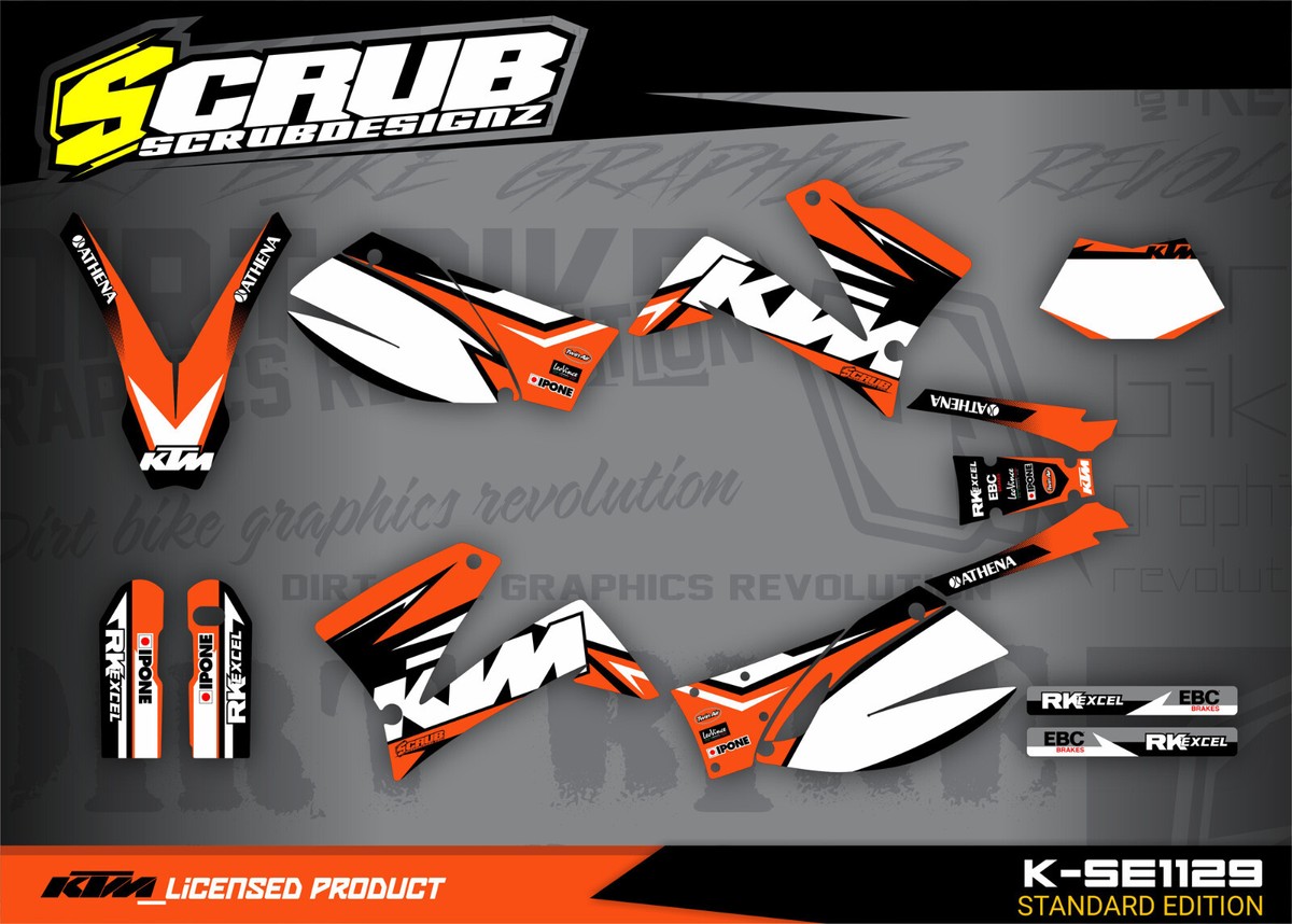 KTM graphics SMC 625 640 660 LC4 1999 2000 2001 2002 2003 2004