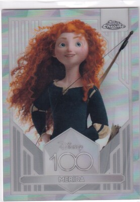 Topps Disney Chrome 100 Karte Nr. 37 Merida Refractor