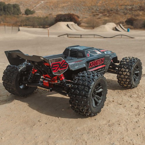 Arrma 1/8 KRATON 6S EXB 4X4 RTR Brushless Speed Truck, BLACK ARA8708V6T1 - Picture 7 of 24