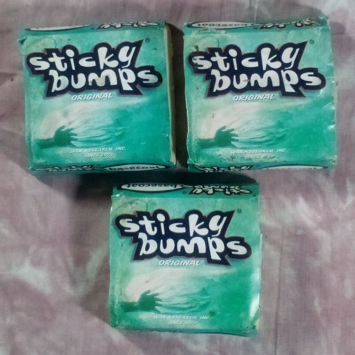 Lot of 3 Sticky Bumps Surf Wax Basecoat eBay