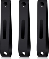 3 Pieces Firefighter Helmet Band Rubber Fire Helmet Band with Hole Fire Helmet A