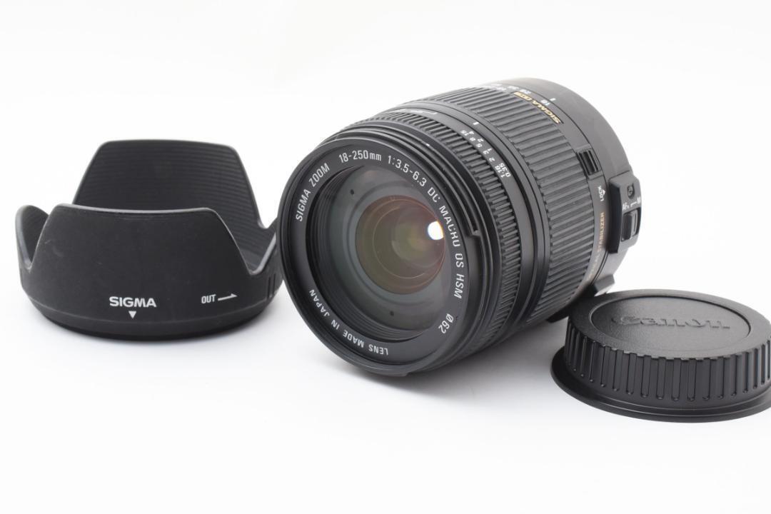 SIGMA 18-250mm 3.5-6.3 MACRO OS HSM Canon | eBay SIGMA 18-250mm 3.5-6.3 MACRO OS HSM Canon | eBay