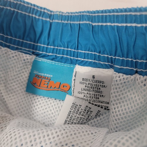 Disney Pixar Finding Nemo Boy's Bathing Swimming Swim Suit Trunks New Size 6 - Picture 2 of 5