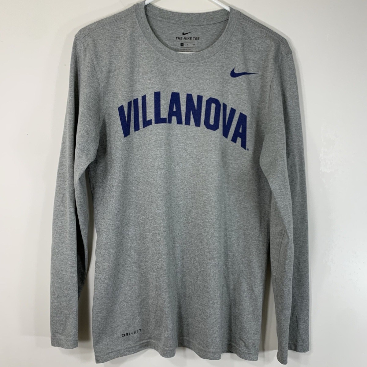 Villanova University Wildcats The Nike Tee Dri-Fit Long Sleeve