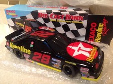 VINTAGE 1994 ACTION TEXACO HAVOLINE 1:24 DIE-CAST FORD Ernie Irvan BANK MIB 28