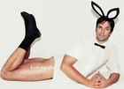 JON HAMM pantless LONG BLACK SOCKS BUNNY beefcake Celebrity photo (183)
