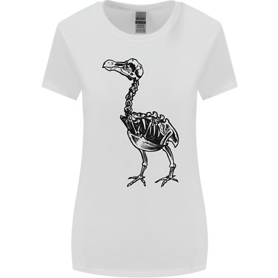 A Dodo Skeleton Womens Wider Cut T-Shirt