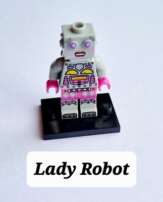 LEGO 71002 SAMMLERSTÜCK MINIFIGUR SERIE 11 LADY ROBOTER MINIFIGUR NEUWERTIG