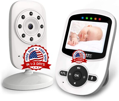 Monitor De Video Para Bebe Con Camara Audio Vision Nocturna Baby Monitor Camera