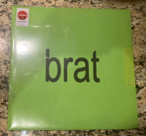 Charli XCX Brat Black Pink Target New Vinyl Record LP SEALED Taylor Swift RARE