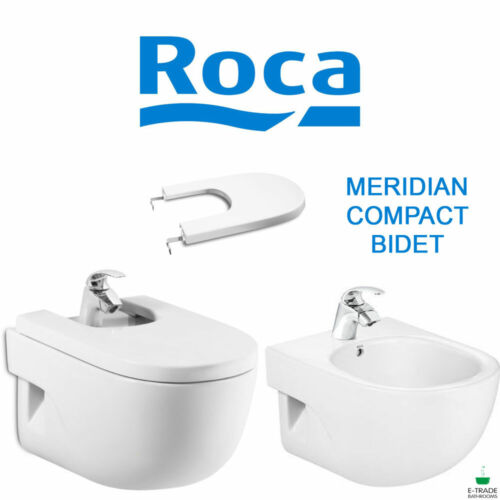 ROCA MERIDIAN COMPACT N Wall Hung Bidet 357246000 with cover option