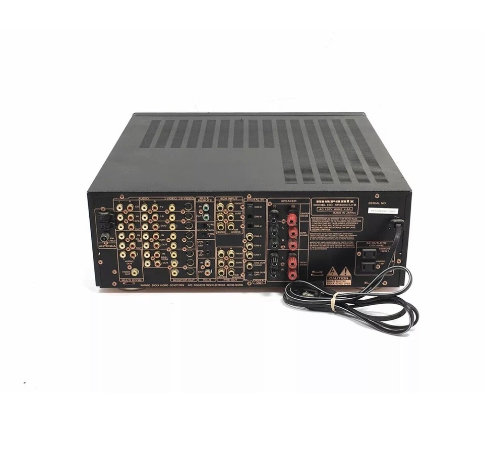 Marantz SR8000/U1B High-End AM/FM Stereo 5.1-Channel 500W AV Receiver ...