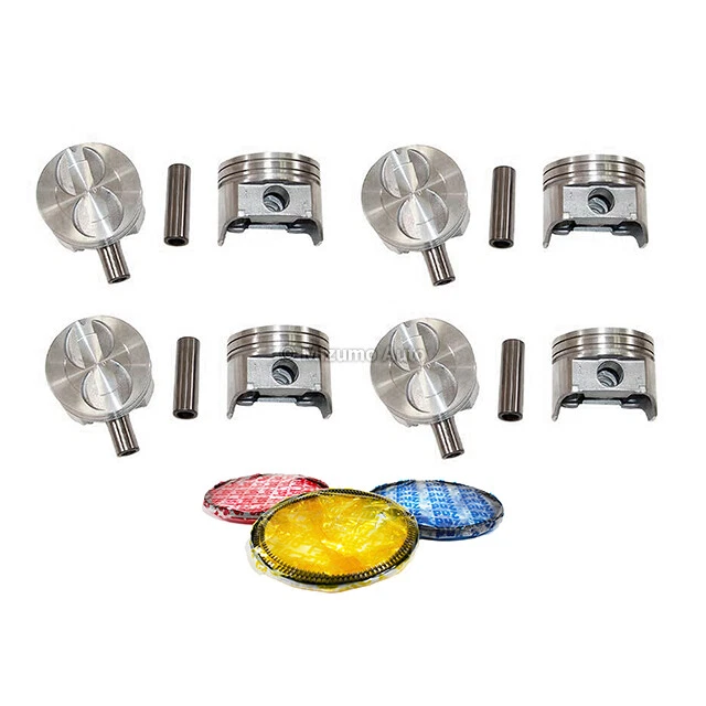 Pistones con anillos aptos para Ford 86-96 5,0 L V8 OHV 16v Foto 2 de 3