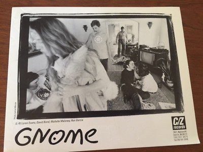 Gnome Indie Music Group Rare 10x8 Vintage Press Photo - CZ Records