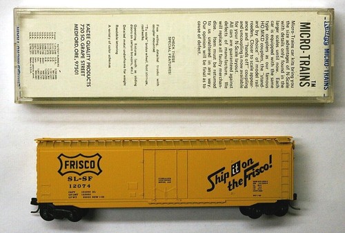 MTL Micro-Trains 32144 32060 Frisco SLSF 12074 50 pies vagón de carga | Zustand: New