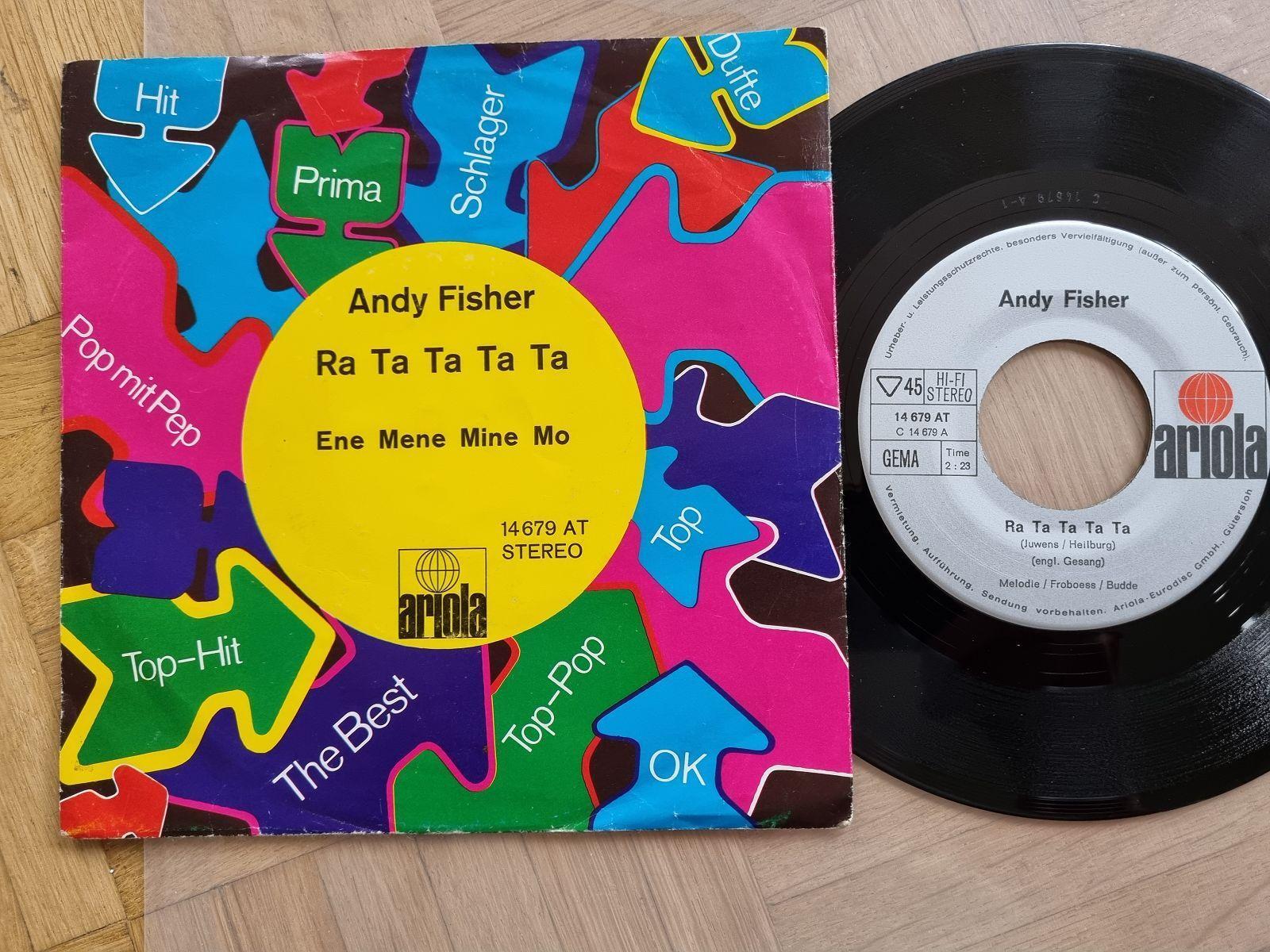 7"" Single Andy Fisher - Ra ta ta ta ta Vinyl Germany