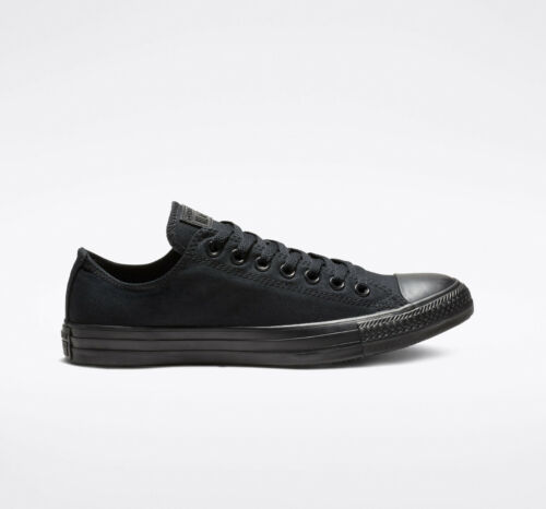 Converse Mono Colour Chuck Taylor All Star Low Canvas Shoes Black