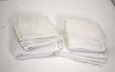 Threshold 6 Piece Ribbed Hand Towel  Washcloth Set Ribbed 100 Cotton Lt Gray