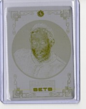 2025 Historic Autographs All Time Sets Dazzy Vance YELLOW PRINTING PLATE 1/1