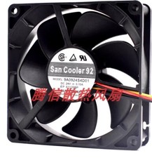 Sanyo 9A0924S4D01 DC24V 0.15A 3-wire Inverter Cooling Fan
